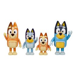 Bluey 4-pakning Figurer
