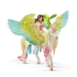 Alven Surah med glitterpegasus Bayala Schleich