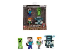 Minecraft 4-Pack Nanofigurer Jada Toys