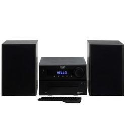 Adler AD 1917 HI-FI-tårnradio Bluetooth/CD/USB/FM, sort