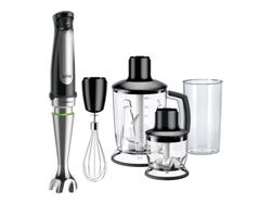 Braun Multiquick 7 MQ 7045X - Handmixer - 1 kW - rostfritt stål/svart