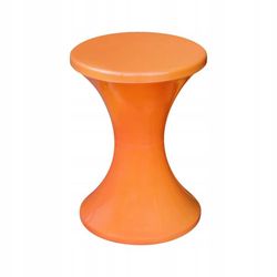 Plastik timeglas skammel poleret produkt orange