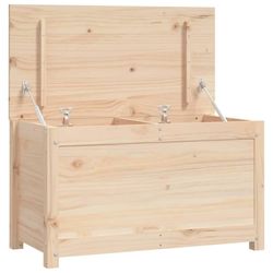 vidaXL Putekasse 80x40x45,5 cm heltre furu
