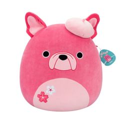 Squishmallows Kosedyr 40 cm Fransk Bulldog