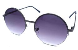 Mørke runde solbriller - KOST
