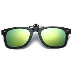 Klipp -på solbriller Wayfarer - Relial Green Mirror Glass