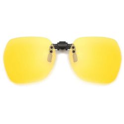 Klipp -på solbriller for briller - NightVision Yellow