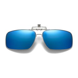 Flip Up Metal Clip-on solbriller Flip Up Blue