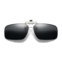 Flip Up Metal Clip-on solbriller Flip Up Black