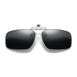 Flip Up Metal Clip-on solbriller Flip Up Black