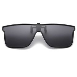Sport Clip On Solbriller Flip Up Sort