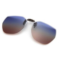 Flip-Up Clip-On solbriller Metal Tricolor