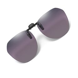 INF Polariserede Clip-on Solbriller med Etui Lilla