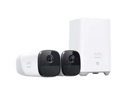 Eufy eufyCam 2 Pro tilleggskamera - Nettverksovervåkingskamera - utendørs, innendørs - værbestandig - farge (dag/natt) - lyd - trådløst - WiFi - ADD