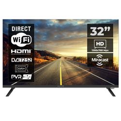 Kiano Elegance TV Smart TV 32" tum 80 cm | LED HD TV | Android TV | Bluetooth WiFi | 3x HDMI | Triple Tuner DVB-T2 CI CI+