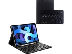 Strado nettbrettetui med Bluetooth-tastatur og stylusholder for Apple iPad AIR 4/ Pro 11 2020 (sort) universal