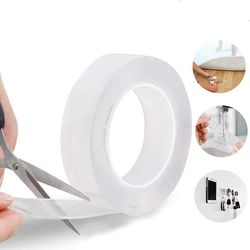 Nano Tape | Återanvändbar dubbelhäftande tejp 3 m
