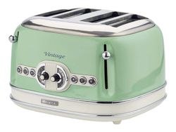 Ariete Vintage 156 - Brødrister - 4 skive - 4 Spor - grønn