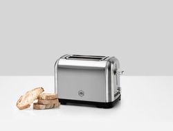 OBH Nordica Metropolitan, 2 skivor, Rostfritt stål, Knappar, Rotations-, 700 W, 220 - 240 V, 50 hz