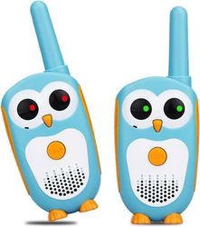 Retevis RT30 Talkie Walkie Barn, Uggla Lätta Små Leksaker, LED Ögon, 3-5 År Killar Flickor, Julklappar Leksaker, Lång Räckvidd