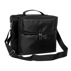 Stor og Romslig Sminkeveske med Utfellbare Skuffer