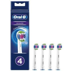 Oral B Børstehode 3D Hvit 4 stk