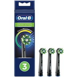 Oral B Børstehode Cross Action Black 3 stk