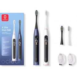 Oclean X Lite Smart Sonic Duo Set - eltandbørste, grå og blå