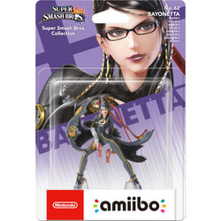 Amiibo Figurine - Bayonetta (PL2) (No 62) (Super Smash Collection) - Amiibo