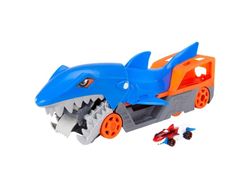Hot Wheels City Shark Chomp-transportfordon, Fordonsset, 4 År, Plast, Multifärg