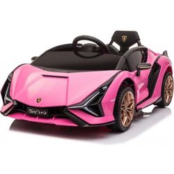Lamborghini Sian 12V -elbil, lyserød