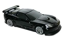 VN Leksaker Bilar Cars metall 1:64 Chevrolet Corvette C6-R Svart 3005