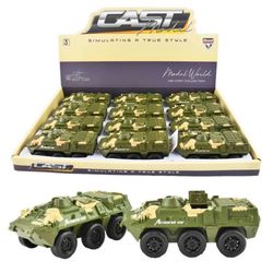 Leksaker Militär Military Tanks Stridsvagn ARMORED Pullback 15cm 61838