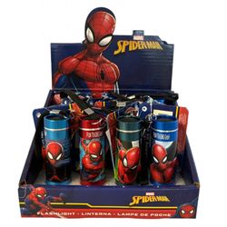 Disney Spiderman Spider-man Alu 5153 Ficklampa Barn Flashlight LED 9cm