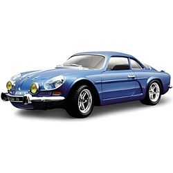 Alpine Renault A110 Stradale metallbil - BBURAGO - Skala 1/24 - Blå