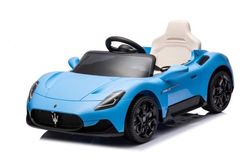 Batteridriven Bil Maserati GT Cabrio Åkbil med Fjärrkontroll Blå