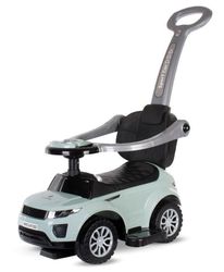 Sun Baby gåvogn med skubbehåndtag og bøjle Sport Car, salvie, 24 m+, maks. 27 kg