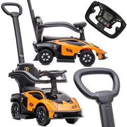 Sun Baby gåbil med gåbil 3i1 Lamborghini Essenza SCV12, orange, 12m+, op til 25 kg