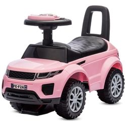 Työntövaunu lapsille lasten auto vaaleanpunainen Sun Baby