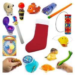 Julstrumpa - Julsocka för barn fylld med leksaker - Pojke