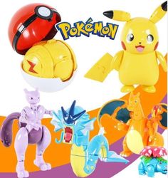 Pokemon Pokémon Pokéball POP Action Poke Ball - 6st modell
