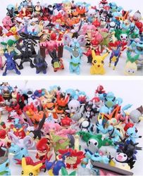 25 st Mycket Fina Söta Pokémon Figurer Pokemon Innehåll Pikachu