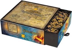 Noble Collection - Lord Of The Rings - Middle-earth Map Puzzle