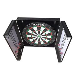 Aluminiumskabinet med MASTER-bræt og dart