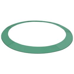 vidaXL Sikkerhetsmatte PE grønn for 4,26 m rund trampoline