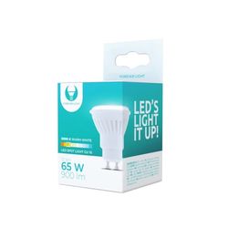 LED-lampe GU10 - 10W, 230V, 3000K, 900lm, Keramisk, Varmhvit