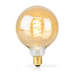 Nedis LED lyspære E27 | G95 | 3.8 W | 250 lm | 2100 K | Dimbar | Ekstra varm hvit | Retro Style | 1 stk