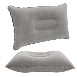 Näckkudde Resekudde Uppblåsbar kudde Ergonomisk kudde Camping Resor 33.5 x 22