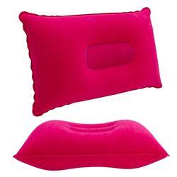Nakkepute Reisepute Oppblåsbar pute Ergonomisk pute Camping Reise 335 x 22