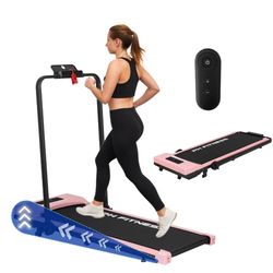 PH Fitness Löpband A1F-3 – Hopfällbart WalkingPad – Trådlös fjärrkontroll, manuell lutning & FitShow App – 1–12 km/h, 120 KG – Kompakt design